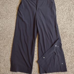 Athleta  Black Wide-Leg Pants